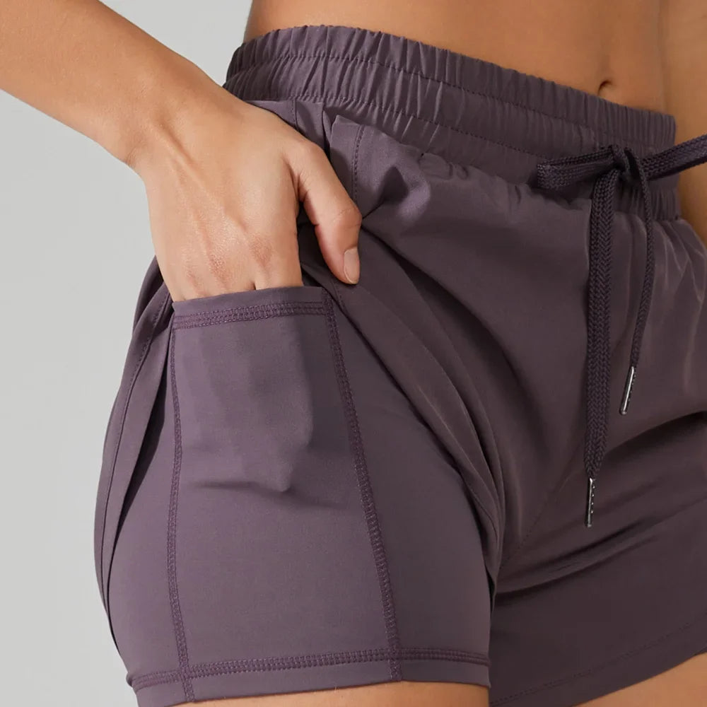 Short Fitness Com Bolso